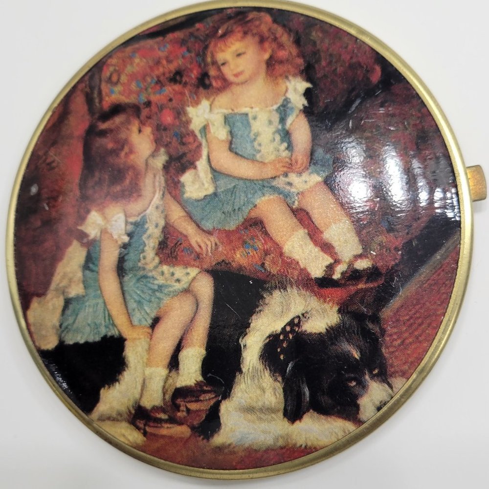 Vintage Vanity Portrait Mirror